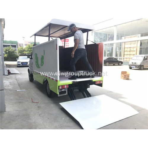 CLW 4x2 3cbm hydraulic bin lifter garbage truck